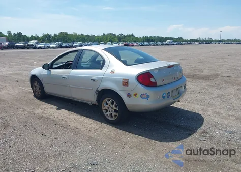 2000 Dodge Neon Highline z USA, uszkodzony, nr VIN 1B3ES46CXYD648847